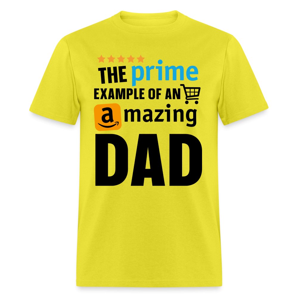 The Prime Example of an Amazing DAD T-Shirt - khaki