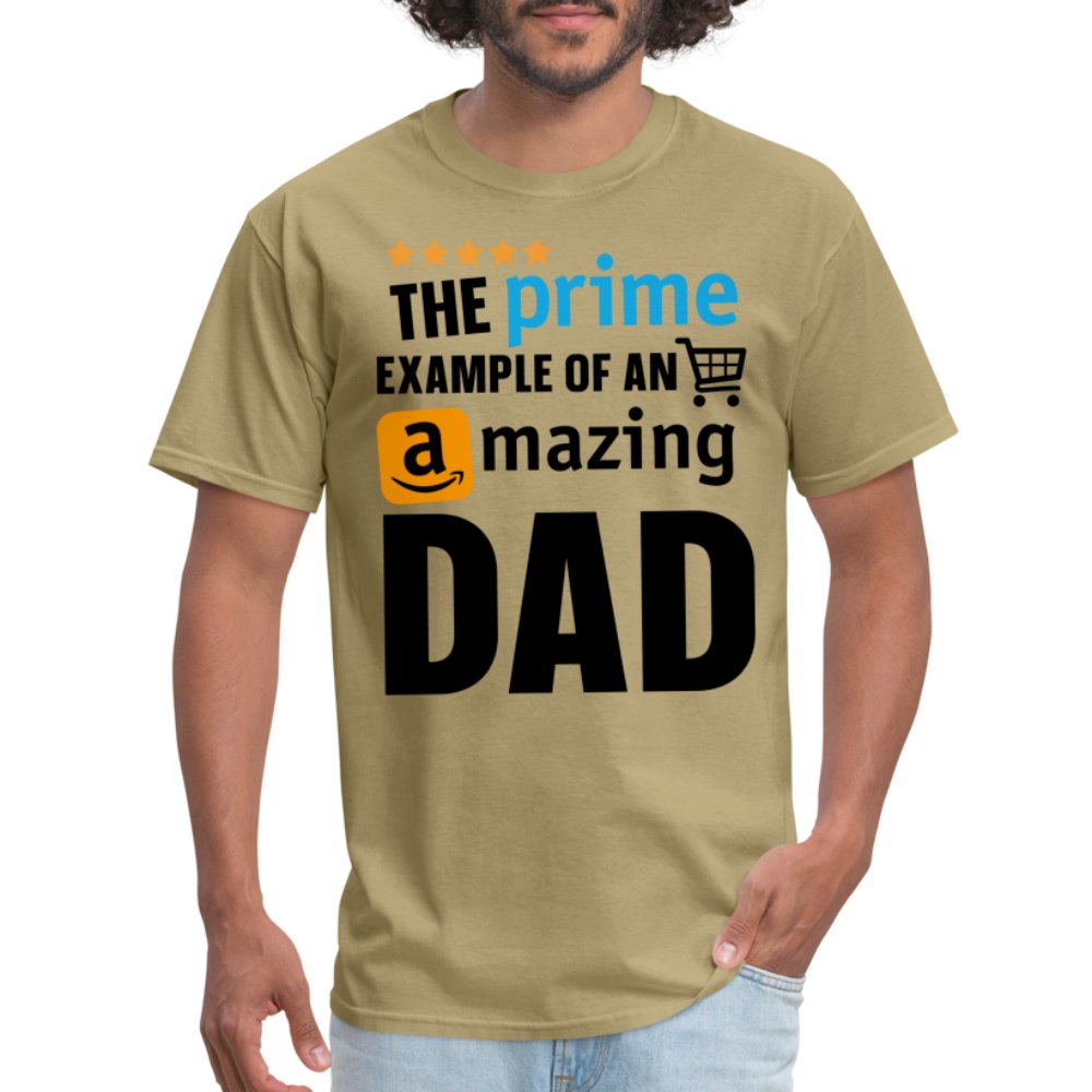 The Prime Example of an Amazing DAD T-Shirt - sage