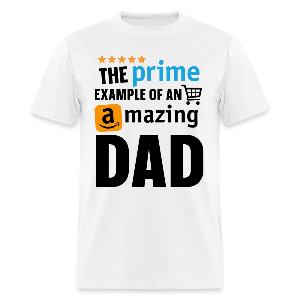 The Prime Example of an Amazing DAD T-Shirt - yellow