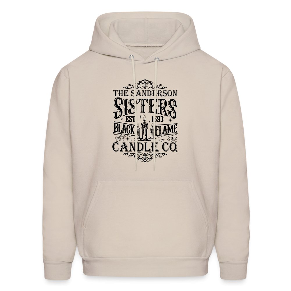 The Sanderson Sisters Black Flame Candle Co Hoodie - Sand