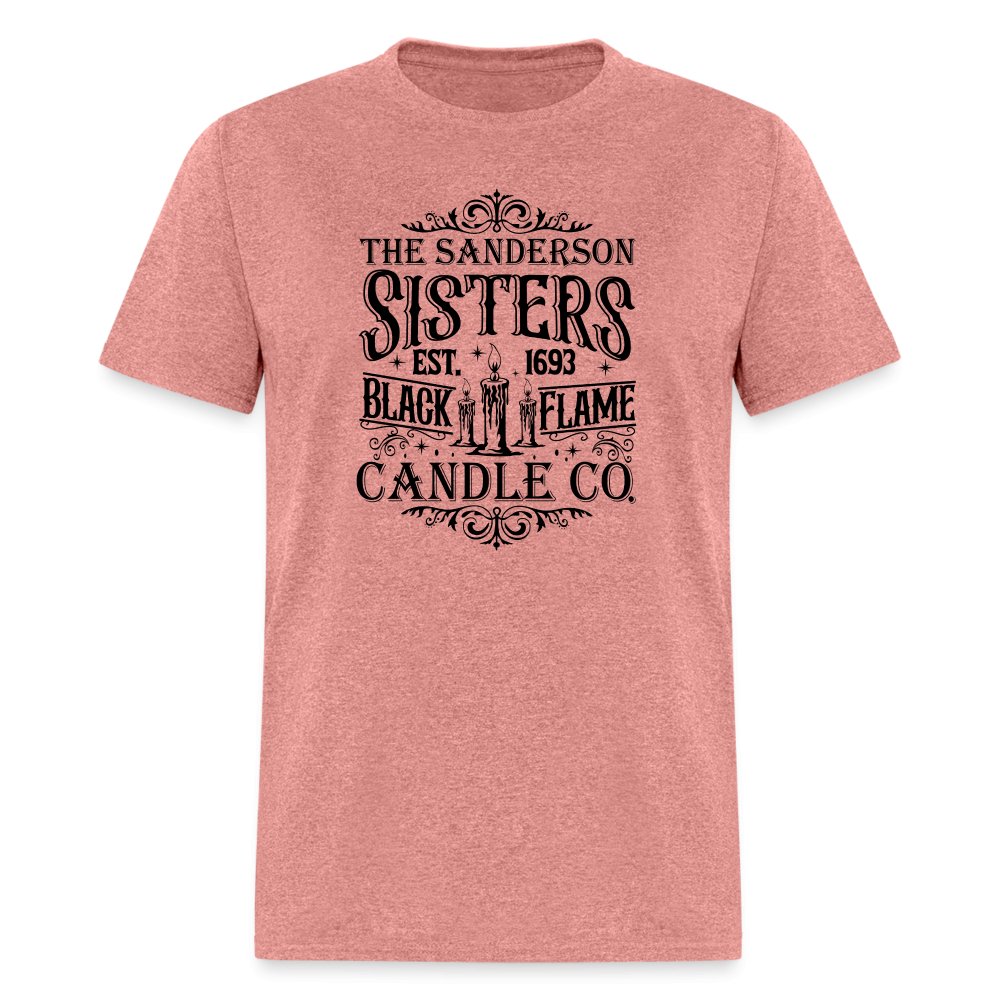 The Sanderson Sisters Black Flame Candle Co T-Shirt - heather mauve