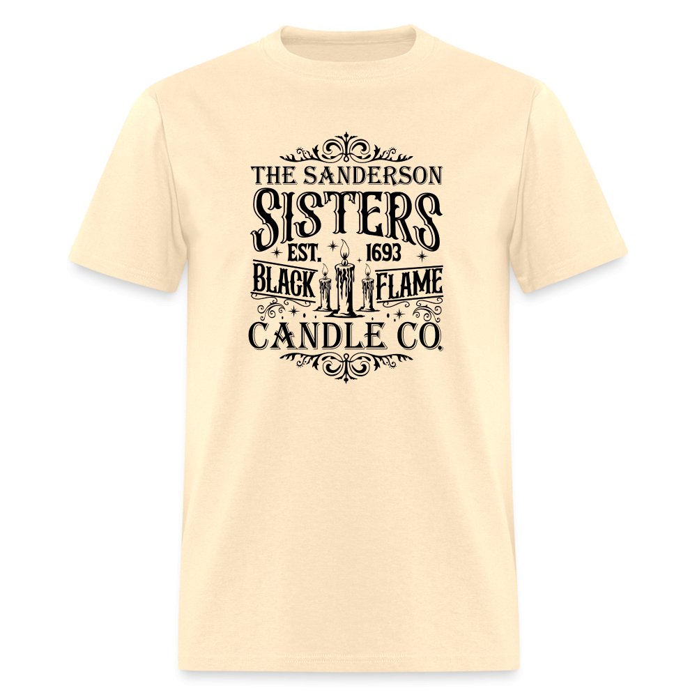 The Sanderson Sisters Black Flame Candle Co T-Shirt - natural