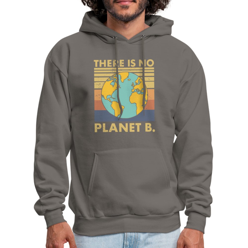 There Is No Planet B Hoodie - asphalt gray