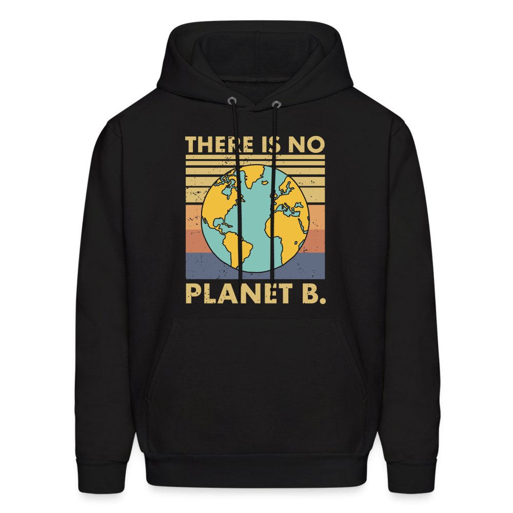 There Is No Planet B Hoodie - charcoal grey