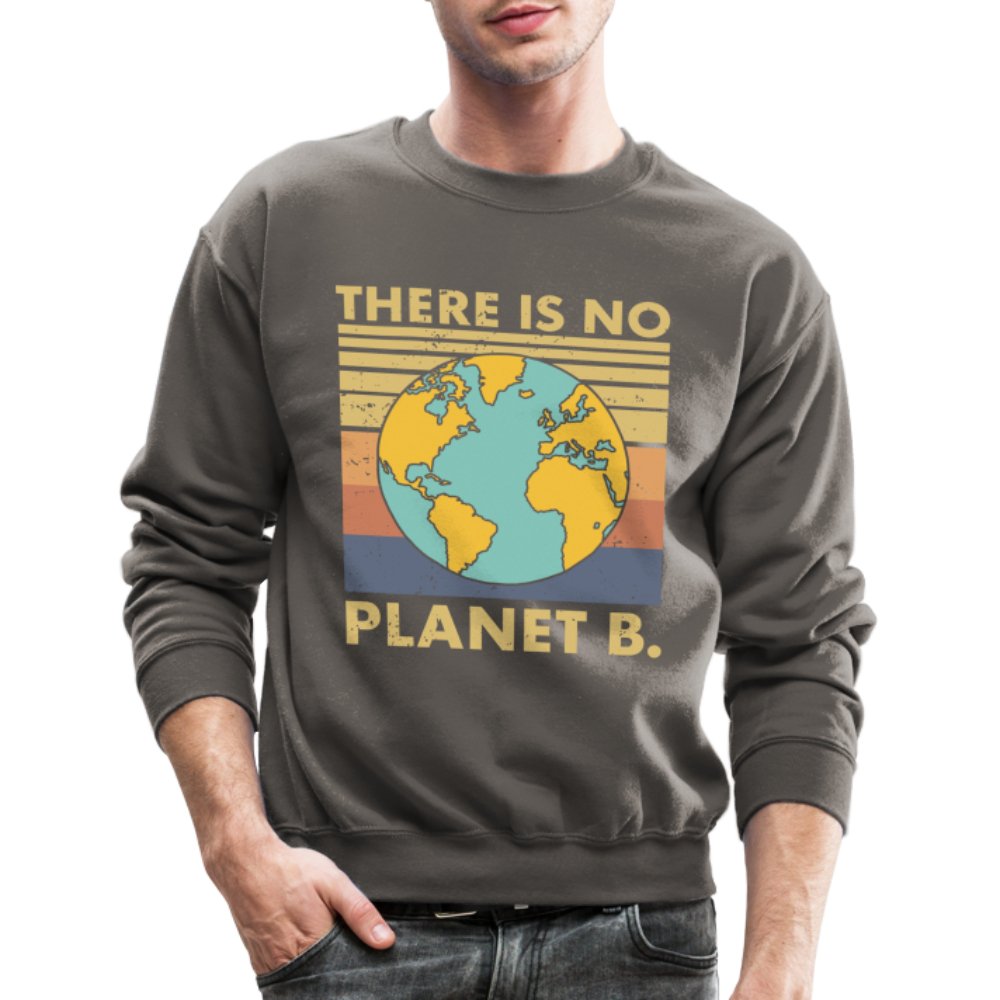 There Is No Planet B Sweatshirt - asphalt gray