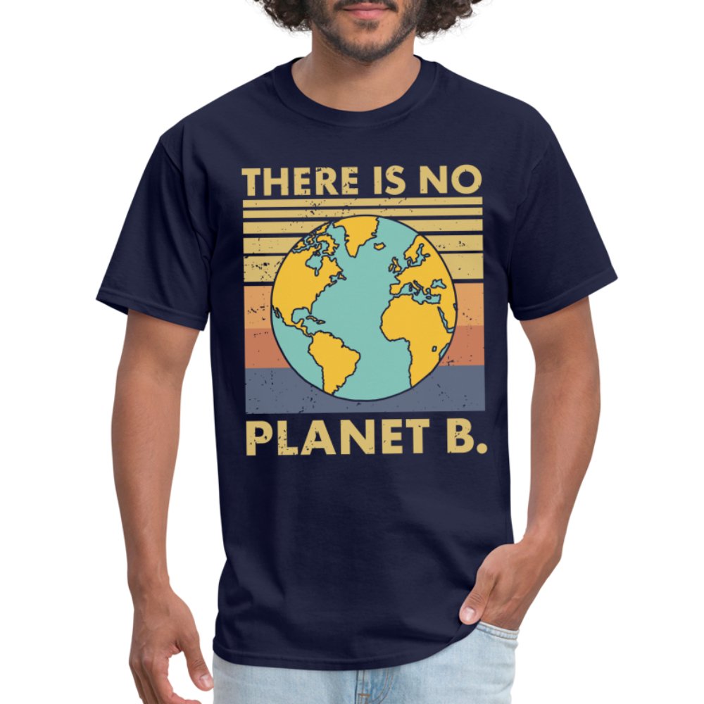 There is no Planet B T-Shirt - navy