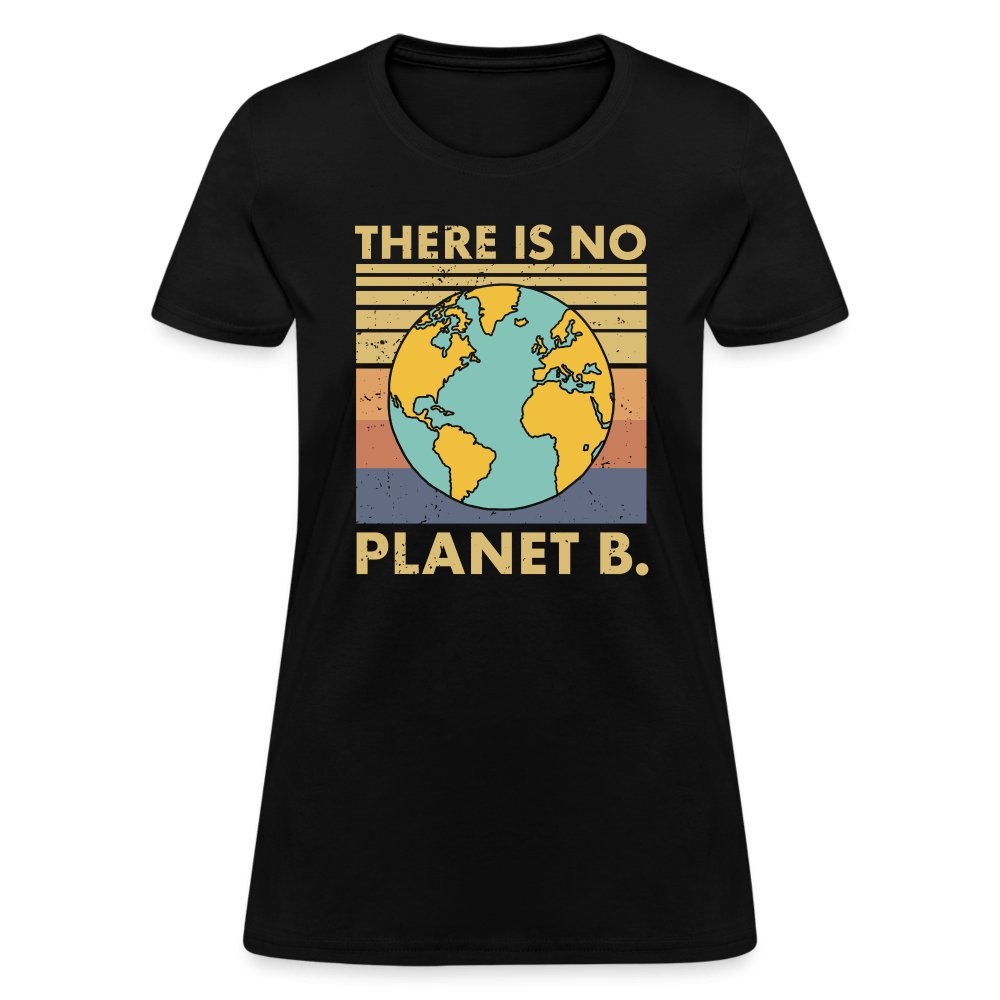 There Is No Planet B Women's T-Shirt - black