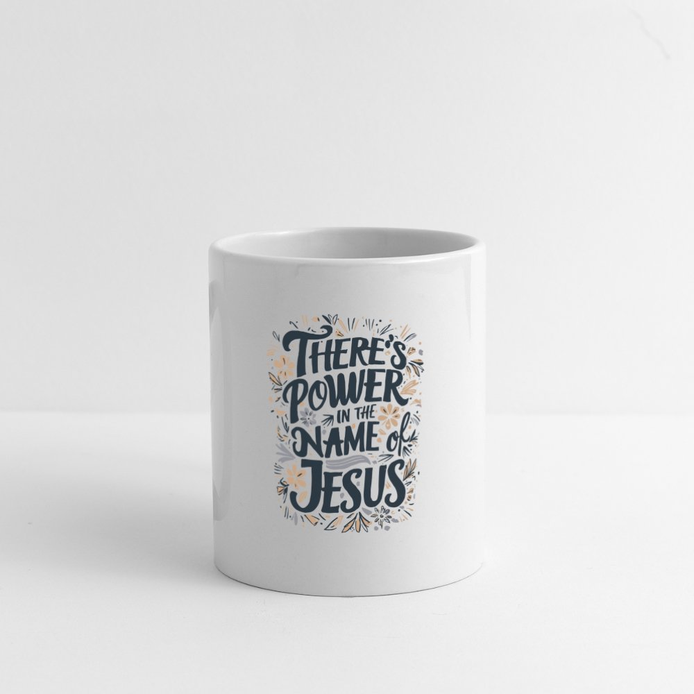 There's Power in the Name of Jesus Coffee Mug - One Size