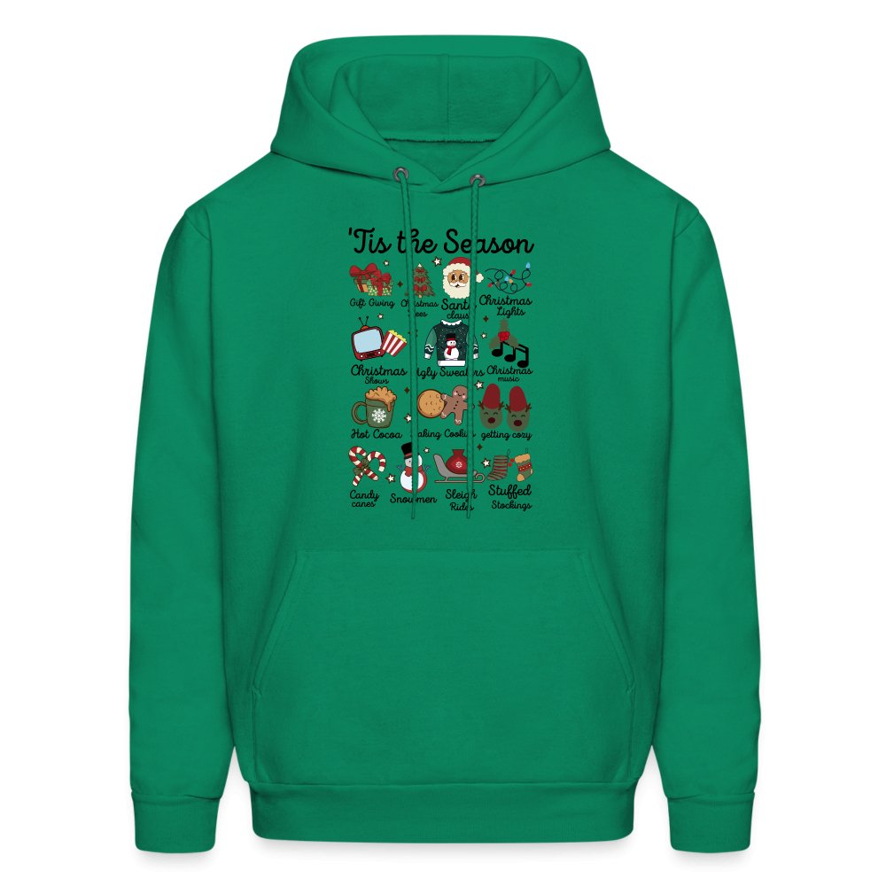 Tis The Season (Christmas) Hoodie - kelly green