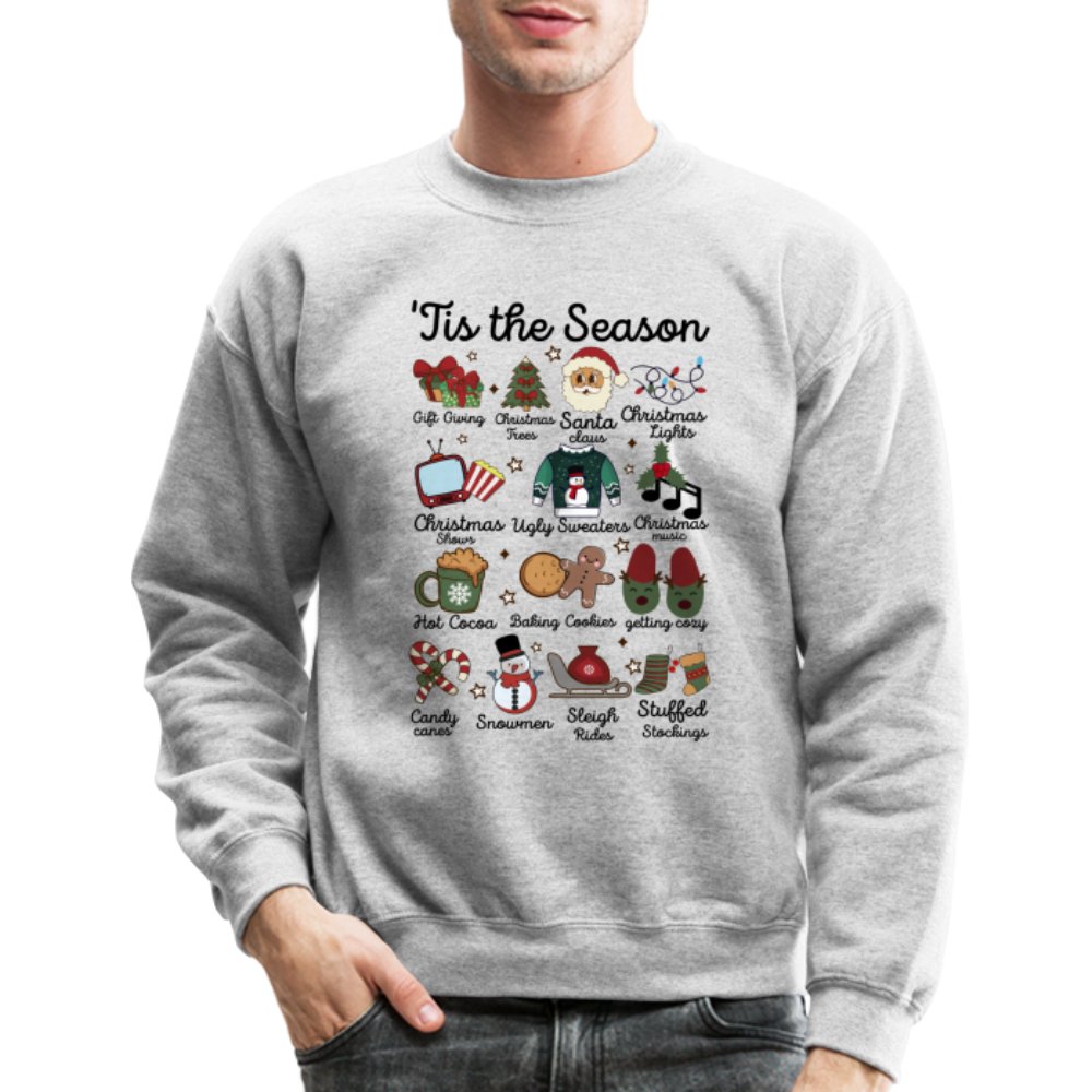 Tis The Season (Christmas) Sweatshirt - red