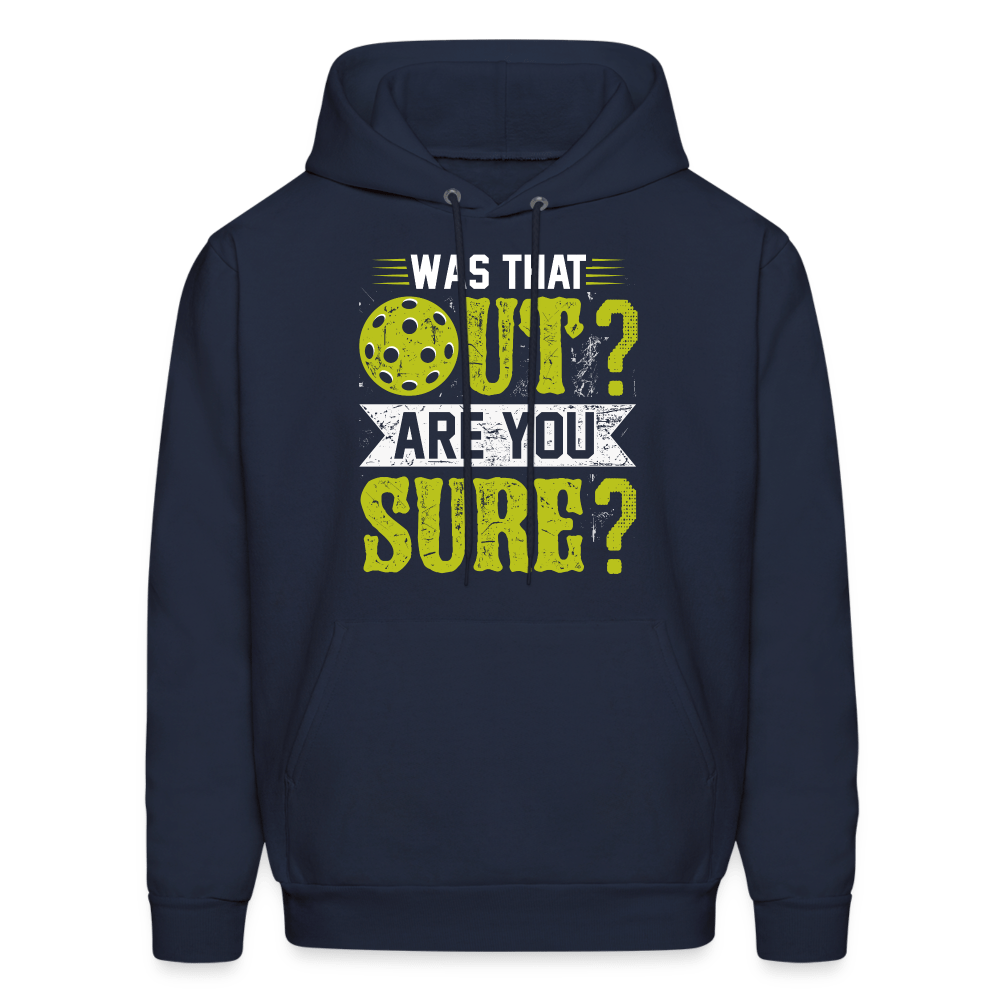 Was That Out (Pickleball) Hoodie - navy