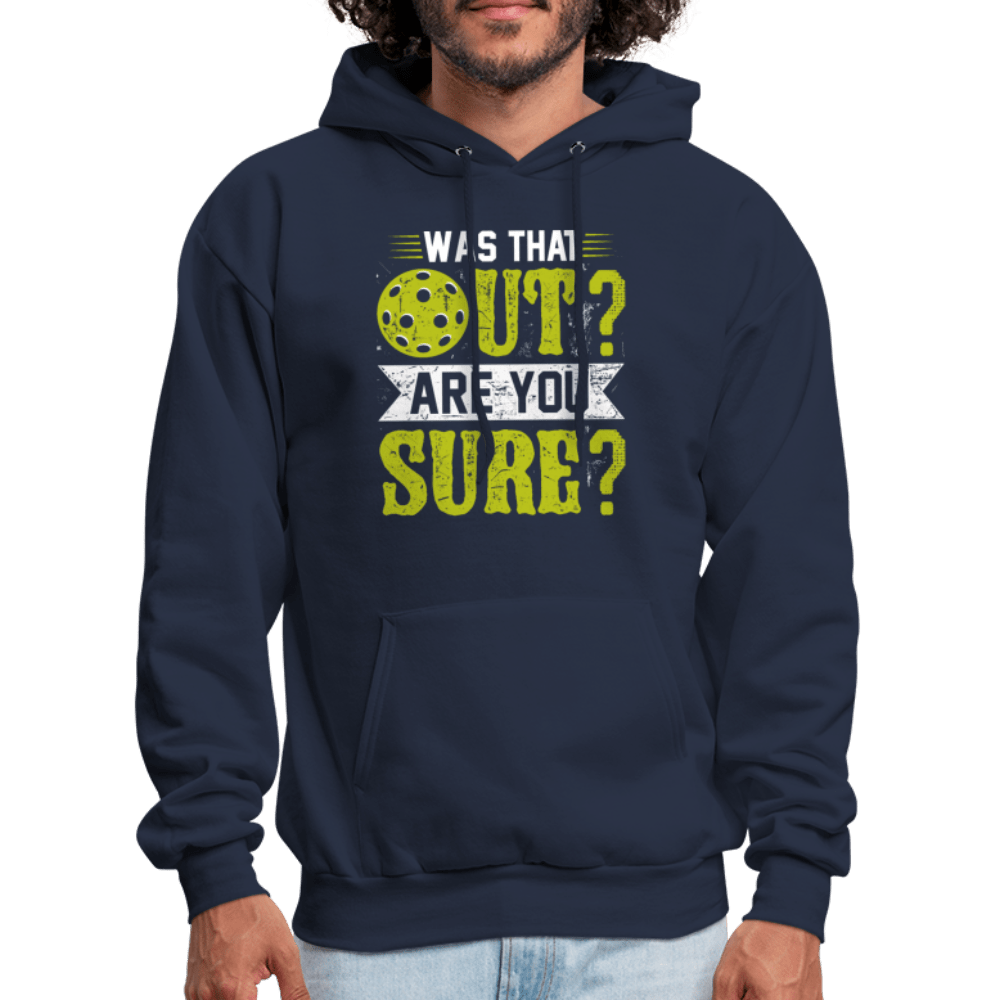 Was That Out (Pickleball) Hoodie - navy