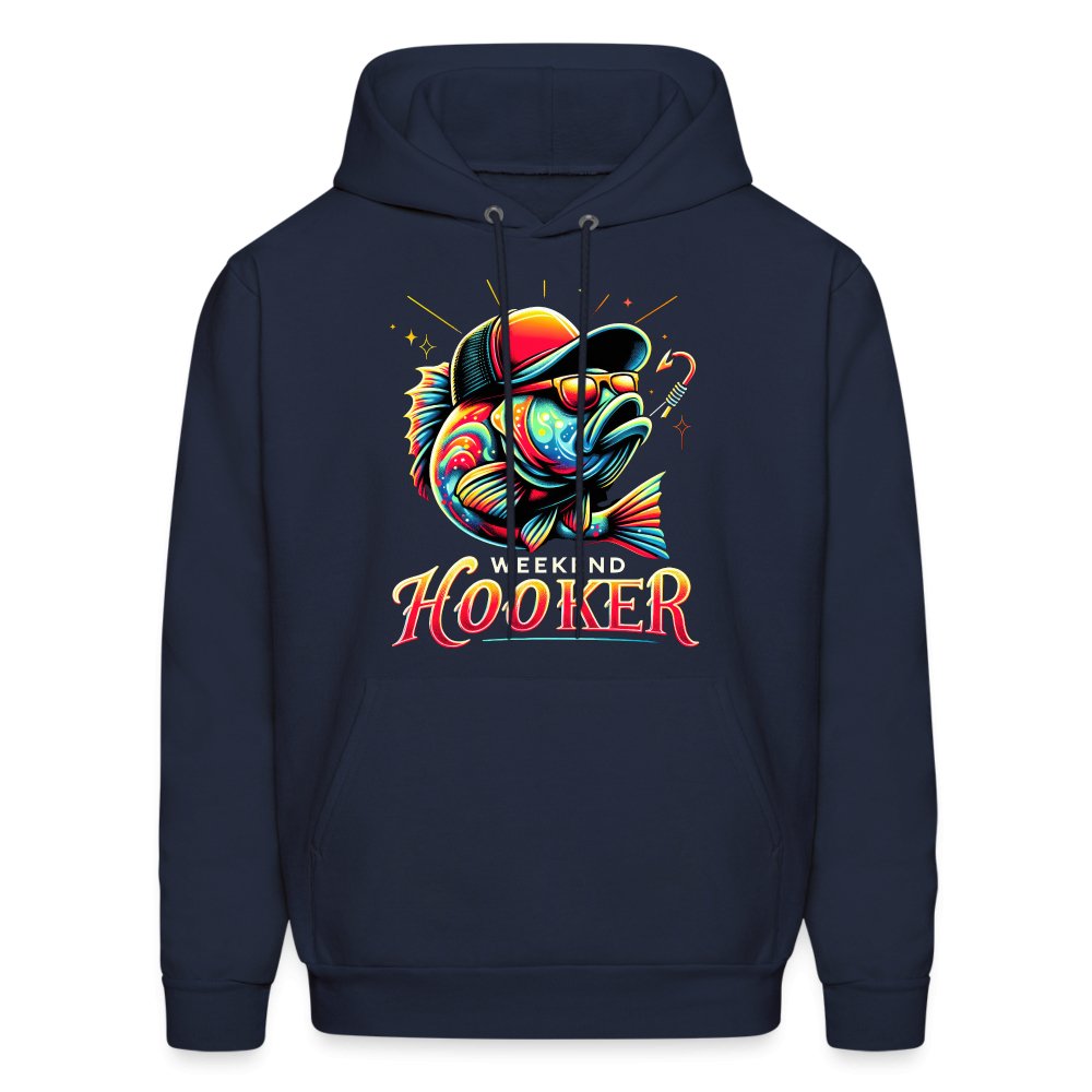 Weekend Hooker Hoodie (Fishing) - royal blue