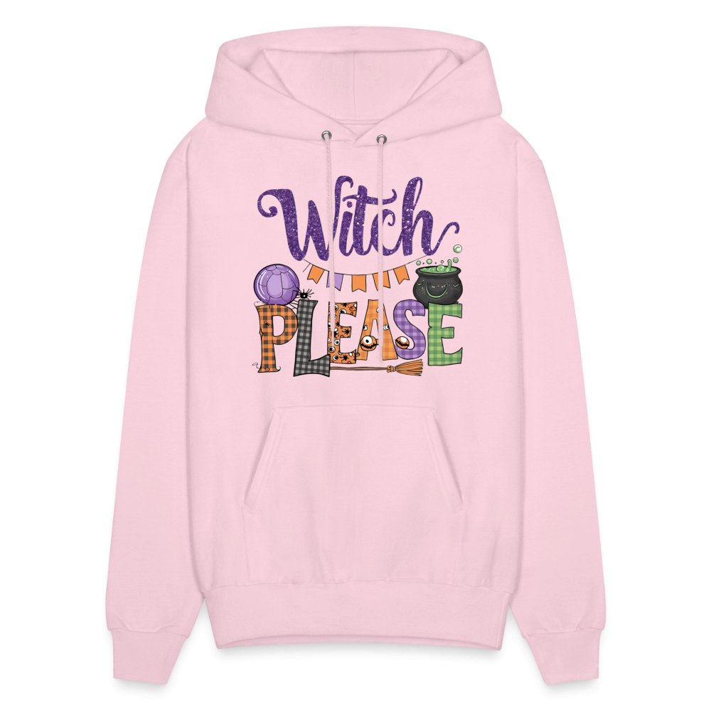 Witch Please Hoodie (Halloween Witch) - pale pink