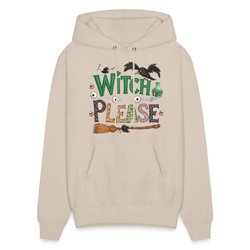 Witch Please Hoodie (Halloween Witch) - Sand