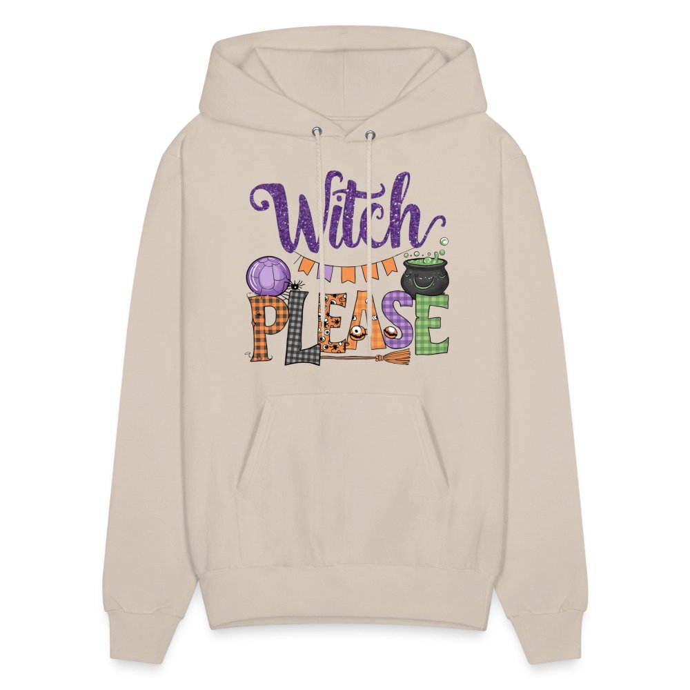 Witch Please Hoodie (Halloween Witch) - Sand