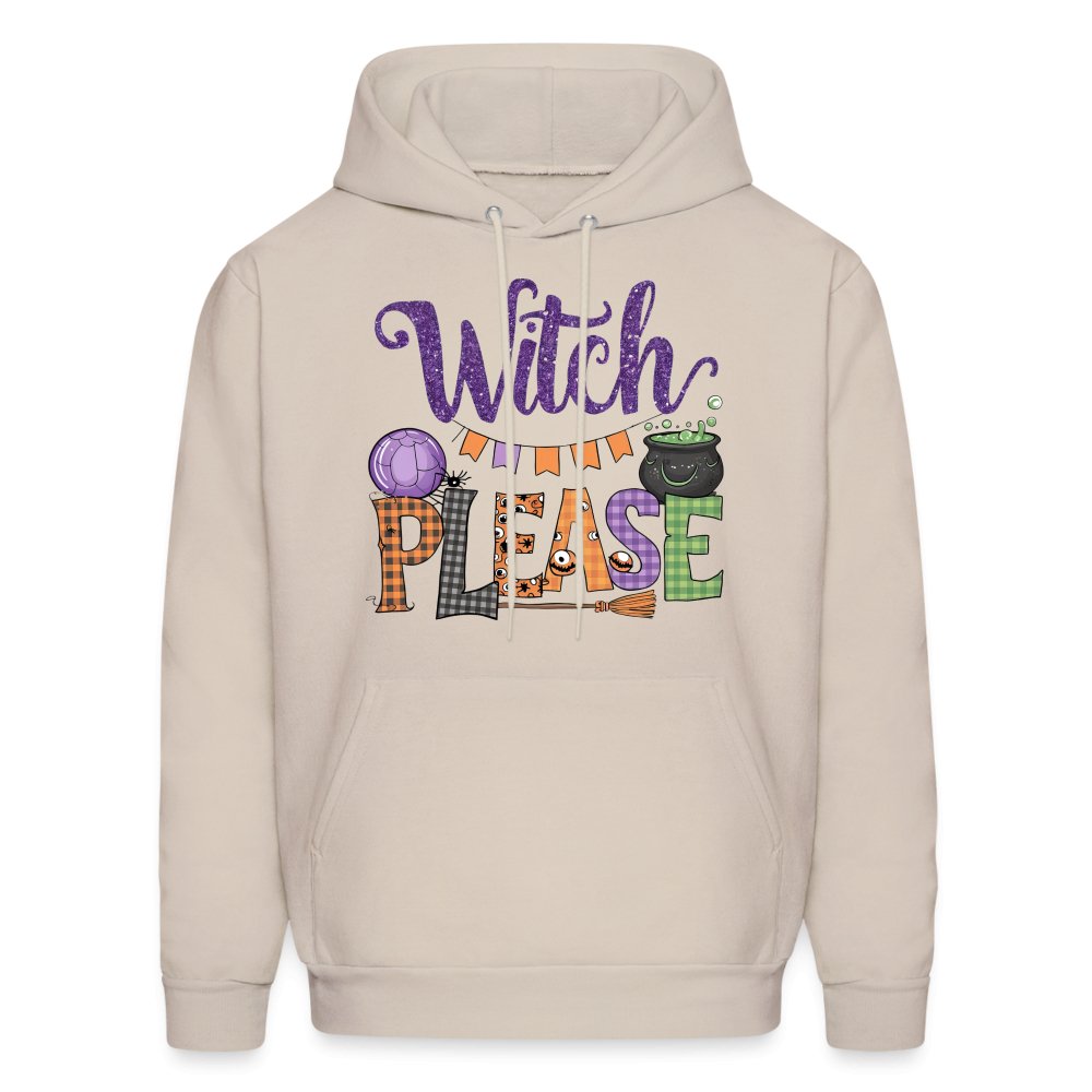 Witch Please Hoodie (Halloween Witch) - Sand