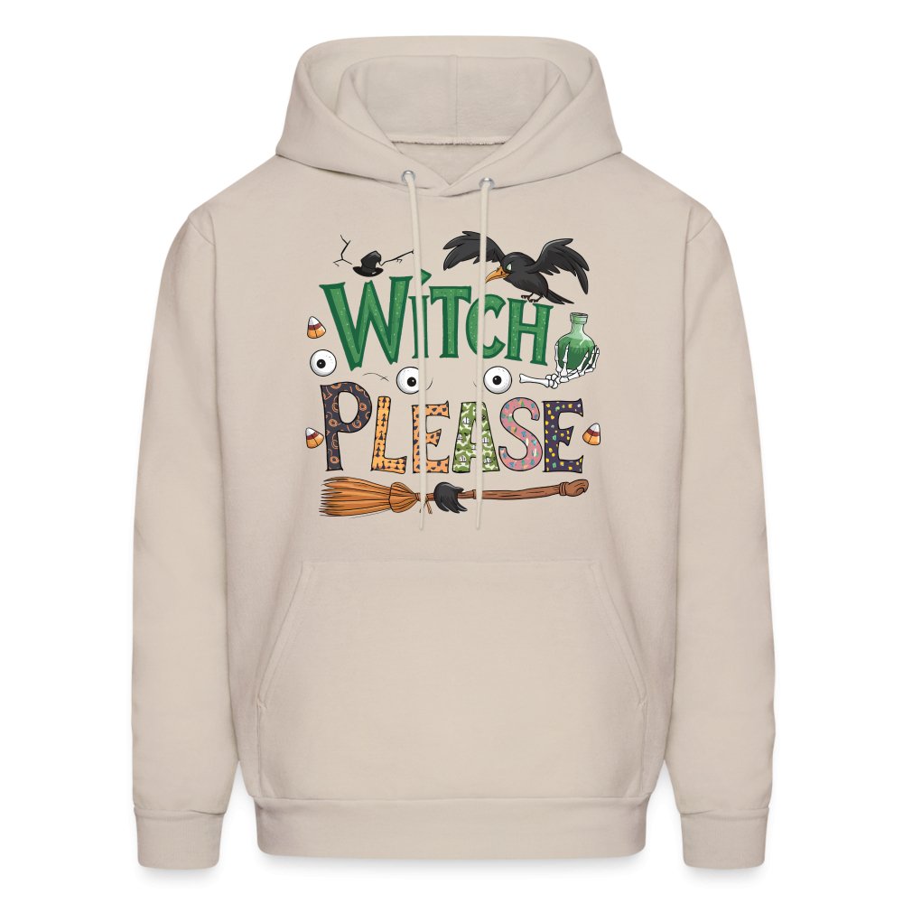 Witch Please Hoodie (Halloween Witch) - Sand