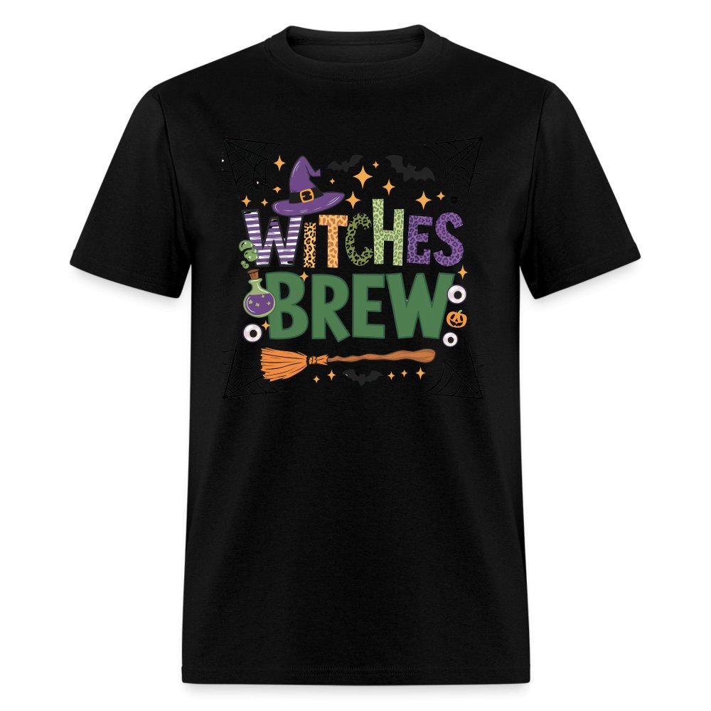 Witches Brew T-Shirt (Halloween Witch) - black