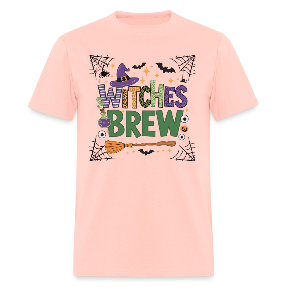 Witches Brew T-Shirt (Halloween Witch) - blush pink