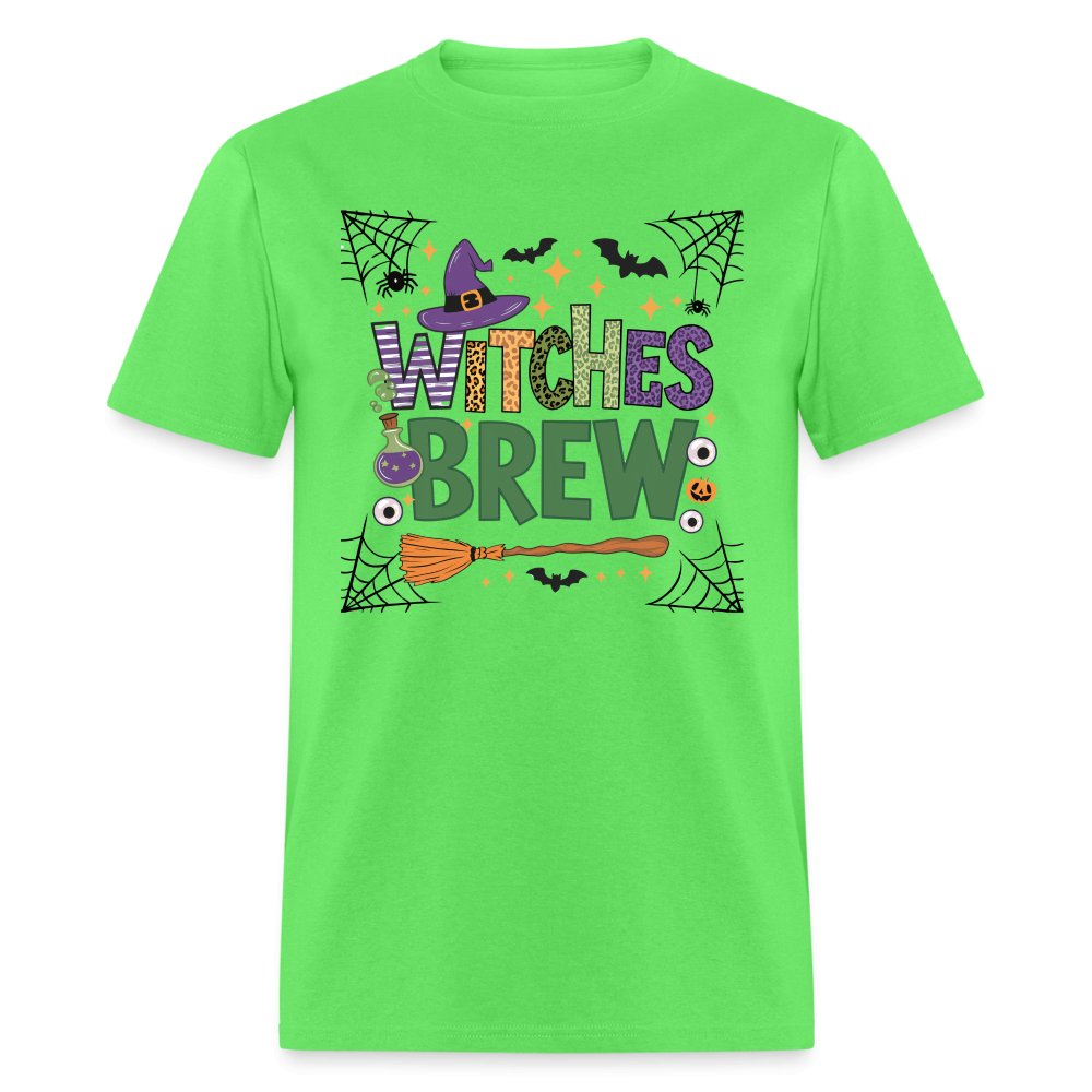 Witches Brew T-Shirt (Halloween Witch) - kiwi