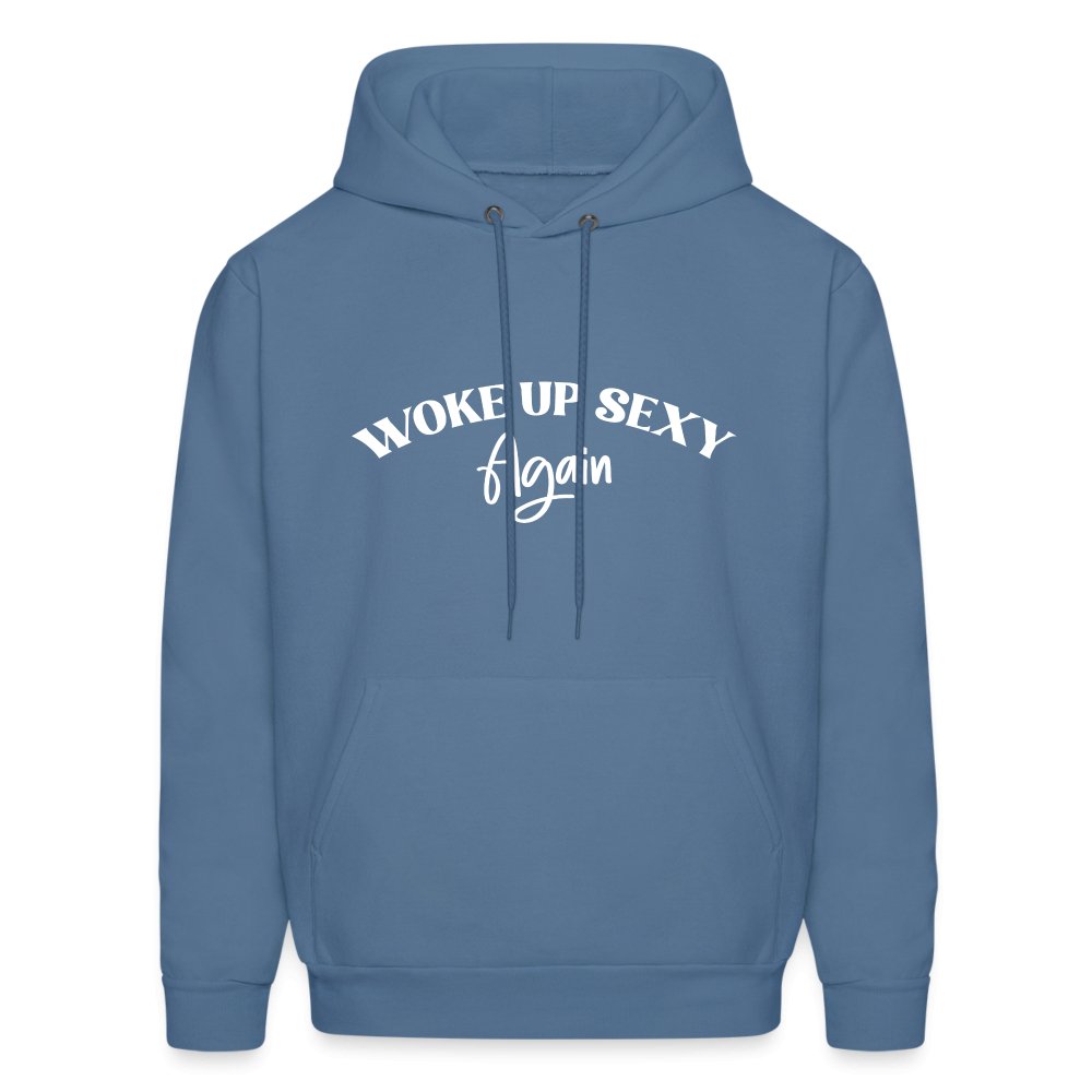 Woke Up Sexy Again Hoodie - asphalt gray