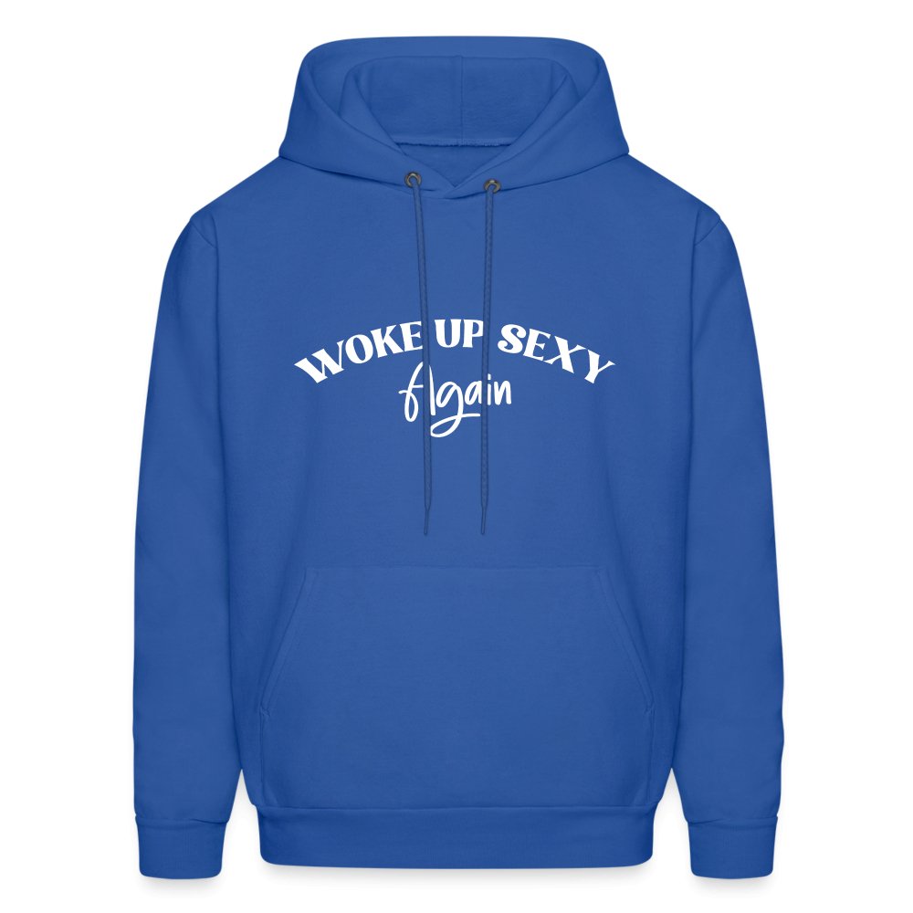 Woke Up Sexy Again Hoodie - navy