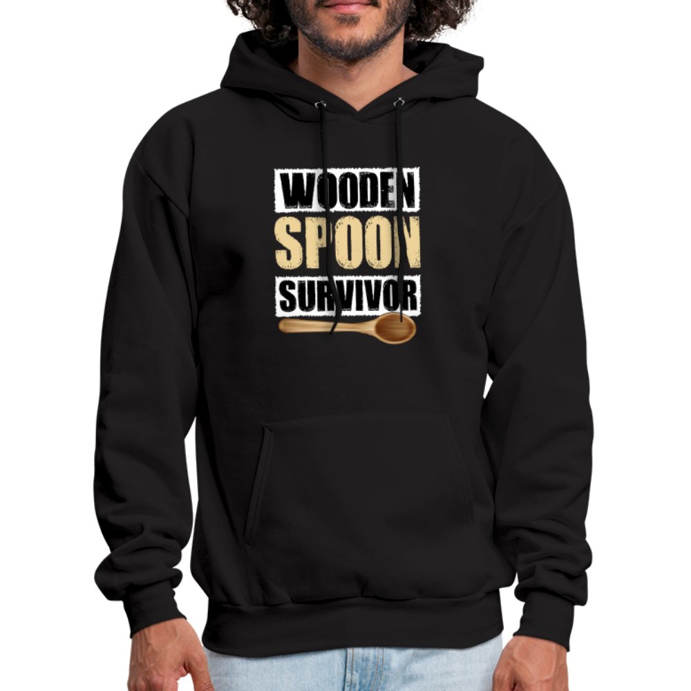 Wooden Spoon Survivor Hoodie - black