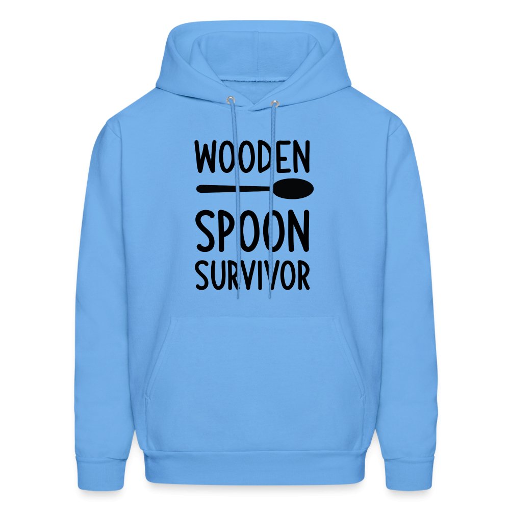 Wooden Spoon Survivor Hoodie - carolina blue