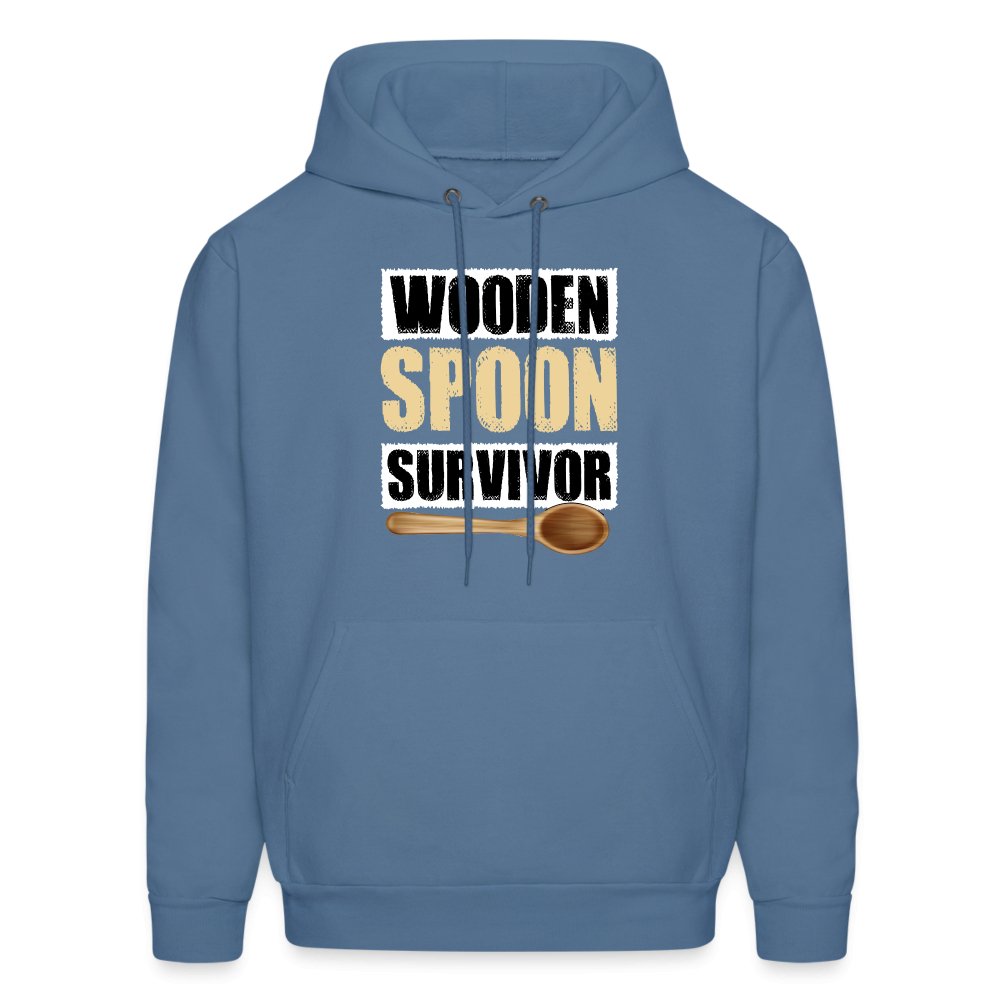 Wooden Spoon Survivor Hoodie - denim blue