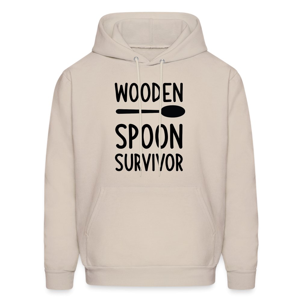 Wooden Spoon Survivor Hoodie - Sand