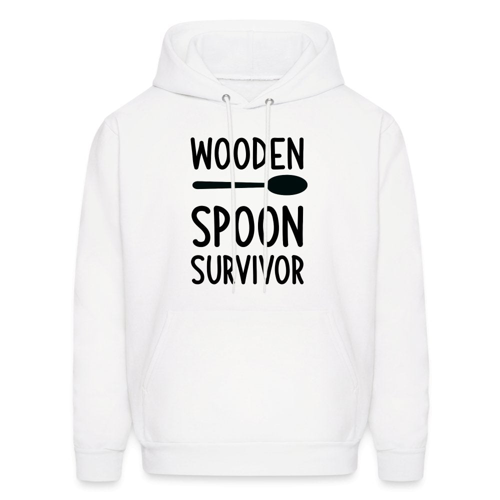 Wooden Spoon Survivor Hoodie - white