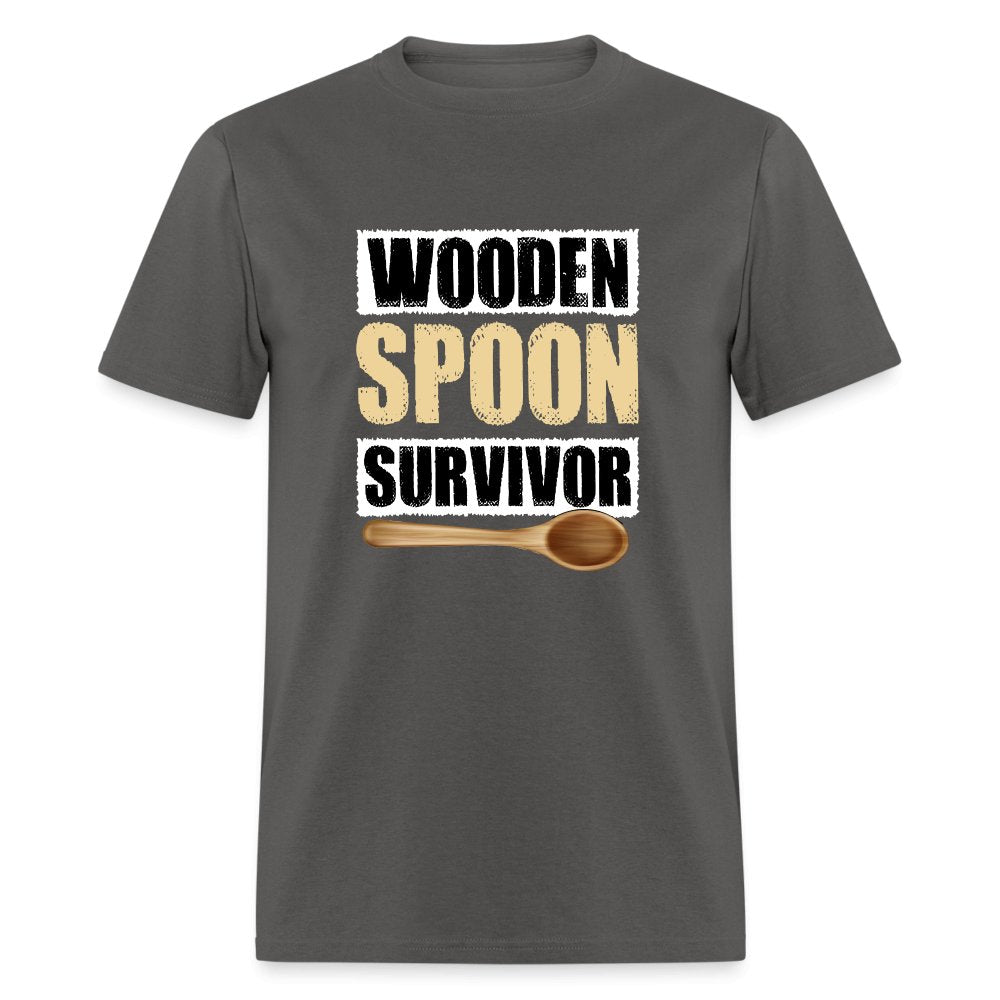 Wooden Spoon Survivor T-Shirt - denim