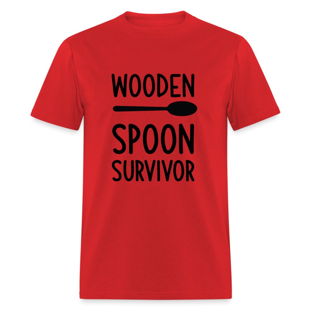 Wooden Spoon Survivor T-Shirt - fuchsia