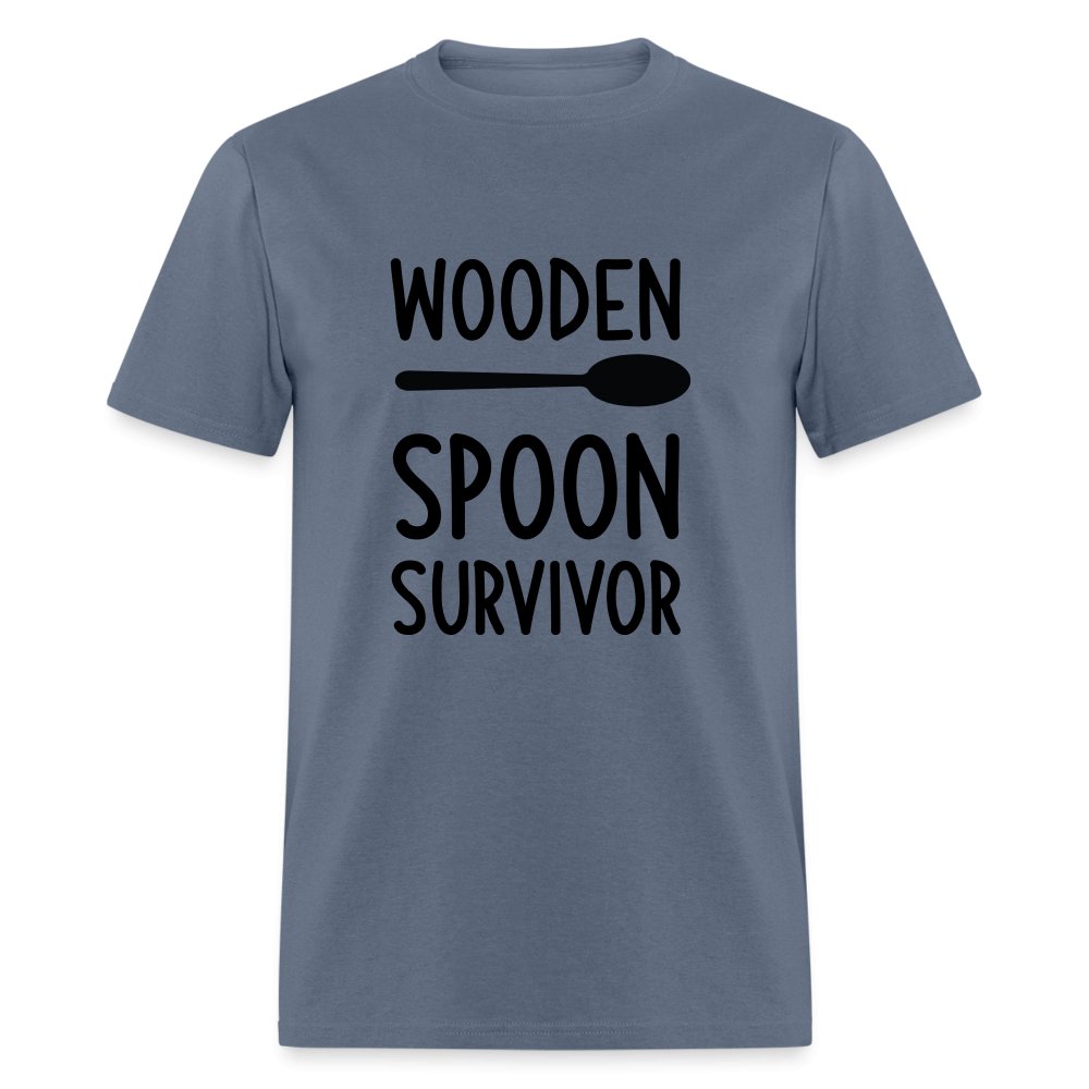 Wooden Spoon Survivor T-Shirt - kiwi