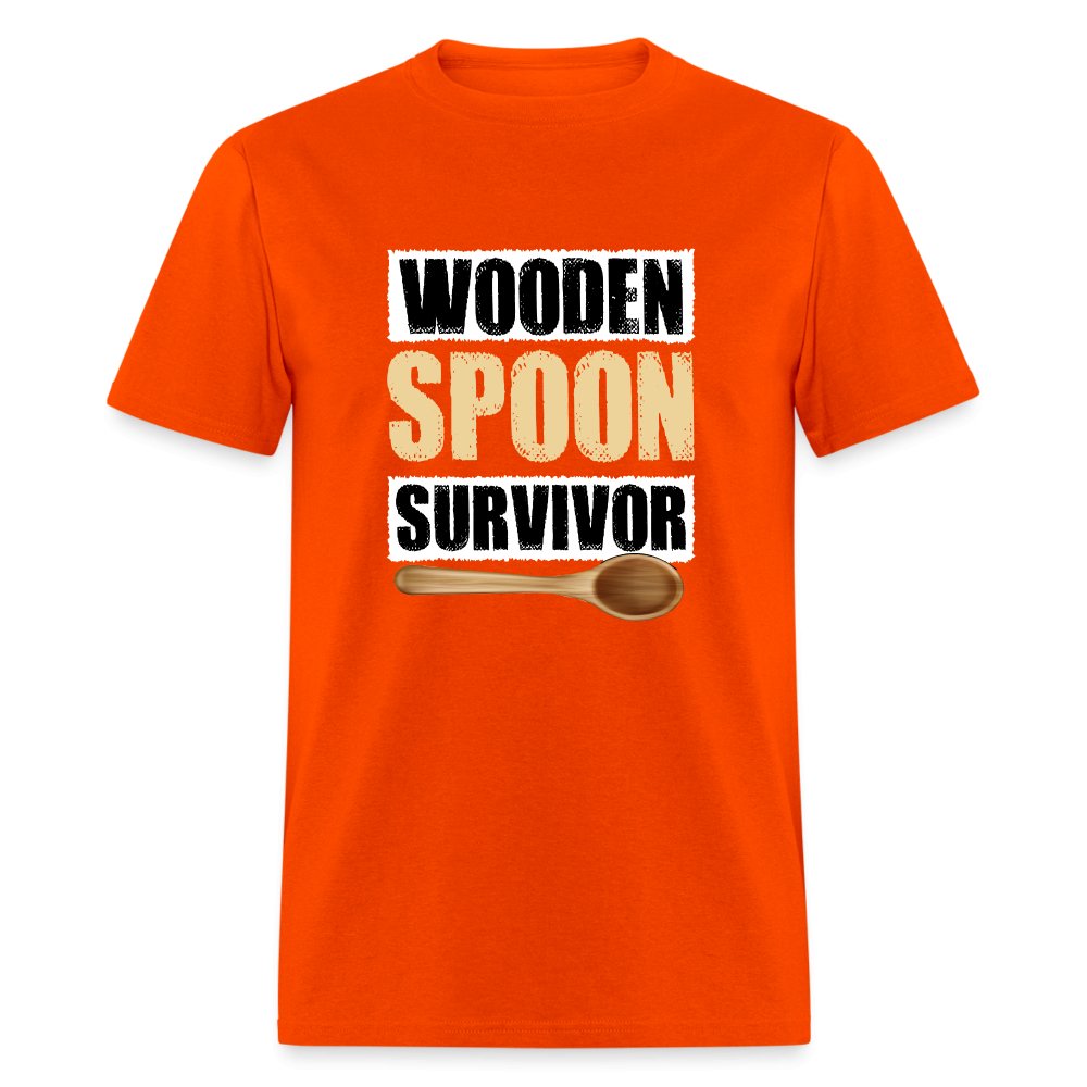 Wooden Spoon Survivor T-Shirt - purple