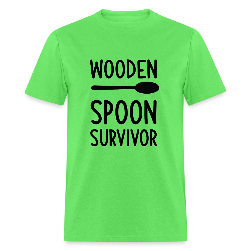 Wooden Spoon Survivor T-Shirt - royal blue