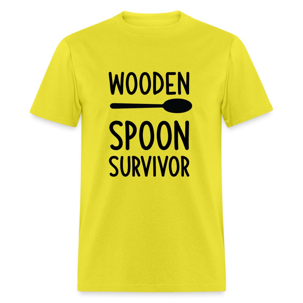 Wooden Spoon Survivor T-Shirt - white