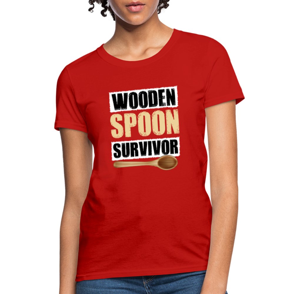 Wooden Spoon Survivor Women's T-Shirt - white